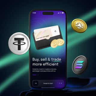 En un dispositivo móvil se muestra la plataforma de trading de Vasto Patermanza